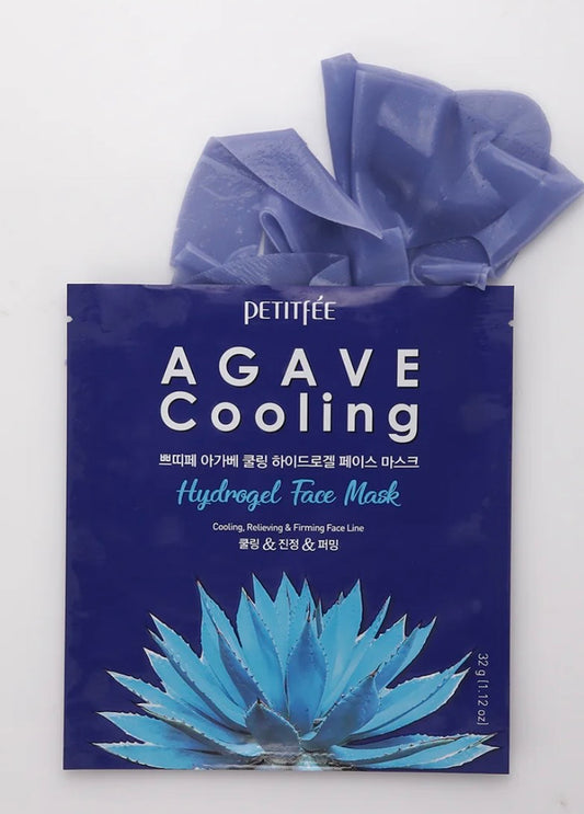 Petitfee Agave Cooling Hydrogel Face Mask (5stk)